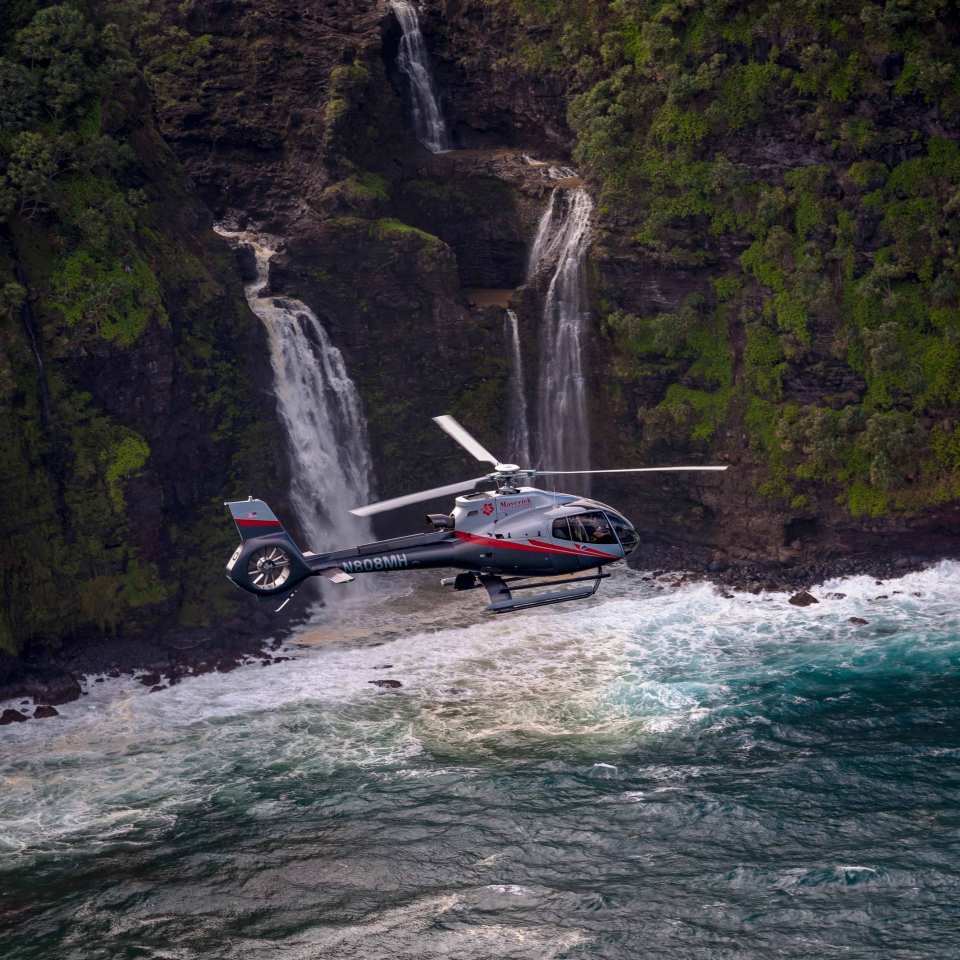  【夏威夷直升機】茂宜島直升機體驗＋雨林探索（含飯店接送）   