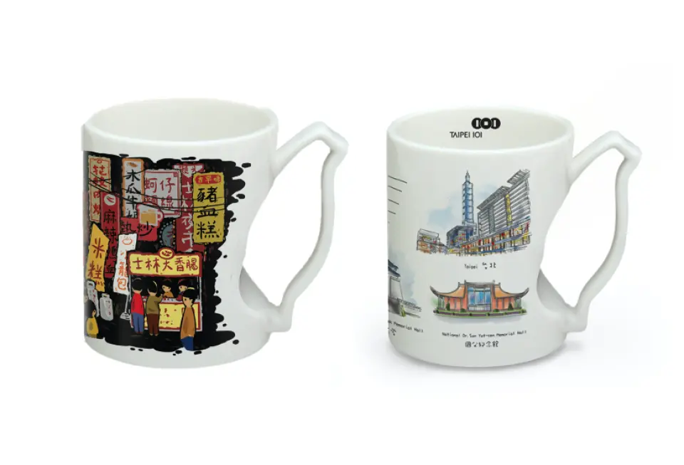 お家で台湾 台北101 台湾マグカップ 380ml 日本国内送料込み Kkday