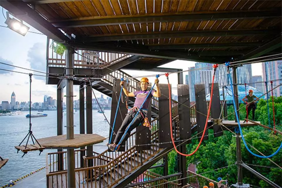 Train your motor skill and coordination at Discovery Park with the Goosebumps Rope Course, largest of its kind in Malaysia