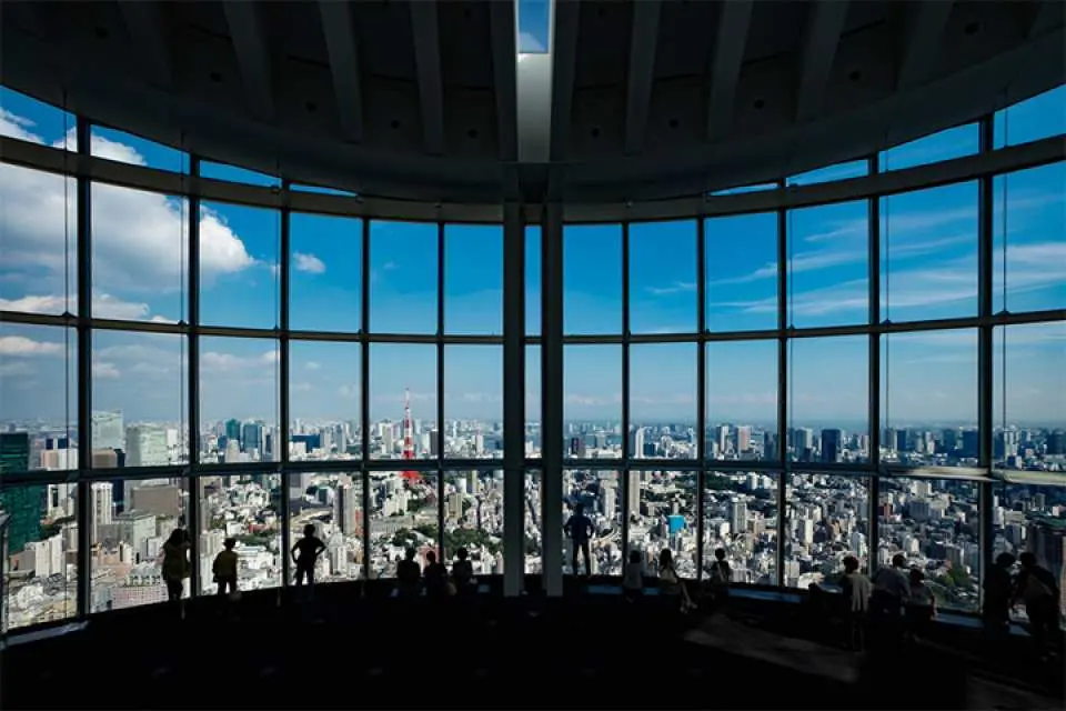 欣賞東京都內街景