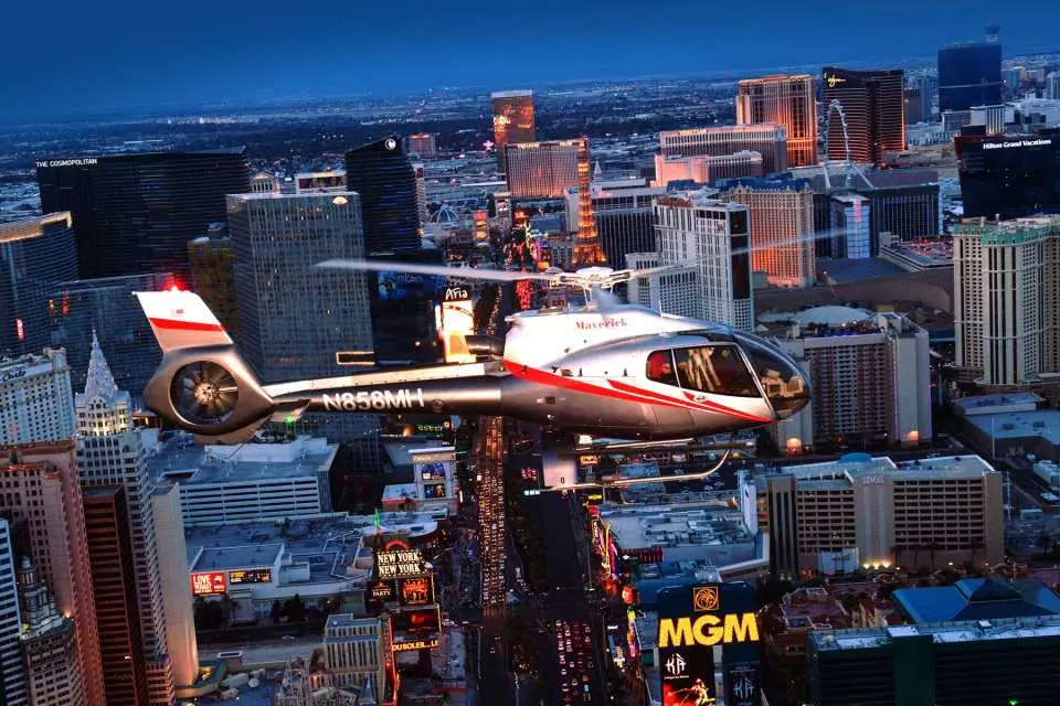 미국 라스베가스 헬리콥터 야간 투어 (호텔 픽업/샌딩포함) - Kkday