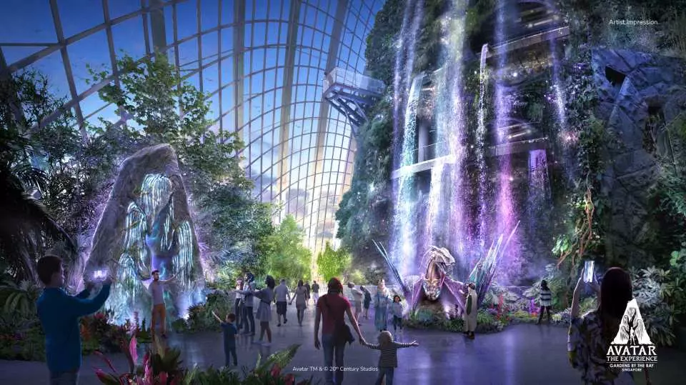 Take part in an immersive walkthrough event inspired by the beauty and unique storytelling of the inspiring AVATAR at Gardens by the Bay, Singapore