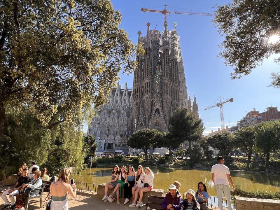 Facades of Sagrada Familia