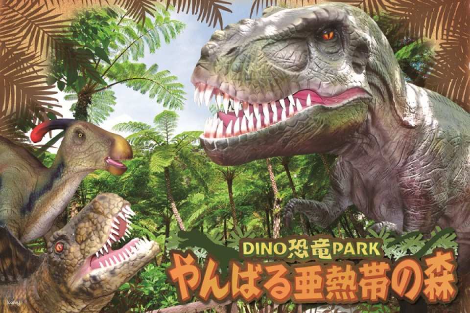 Bring the kids out to the Dino Park Yanbaru Subtropical Forest