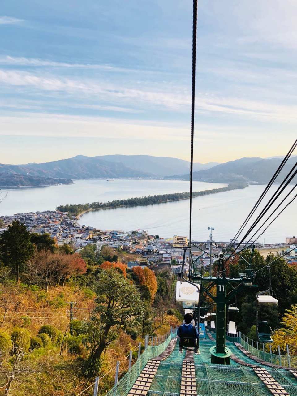   Take a scenic chairlift ride (approximately 6 minutes) and admire the beautiful views beneath your feet