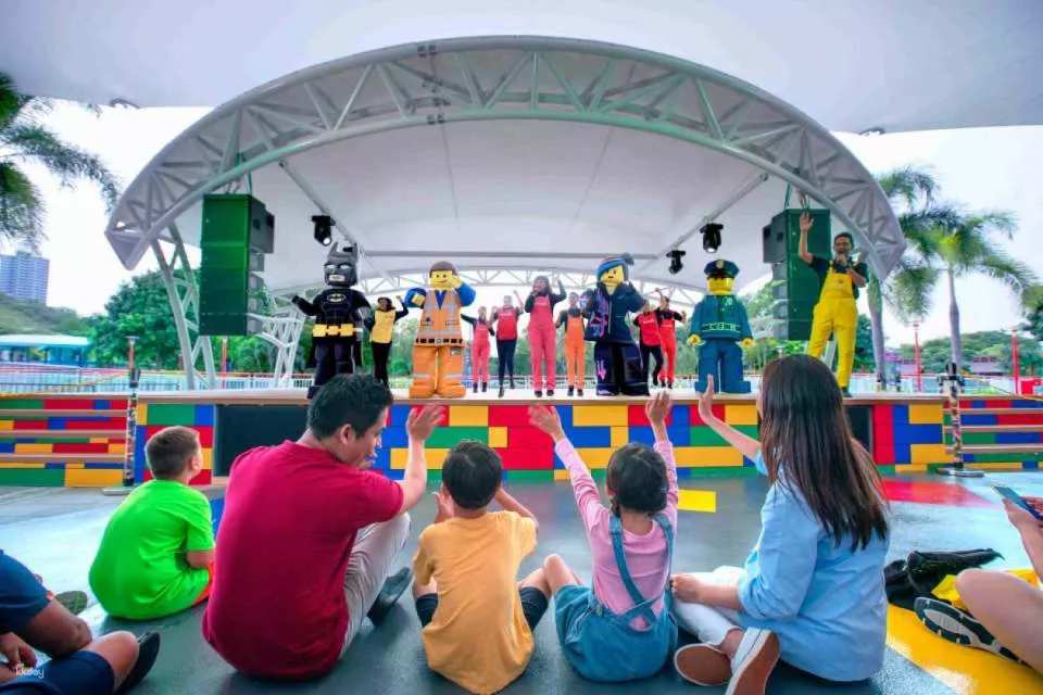 Bring your family and friends along to watch the entertaining LEGO shows