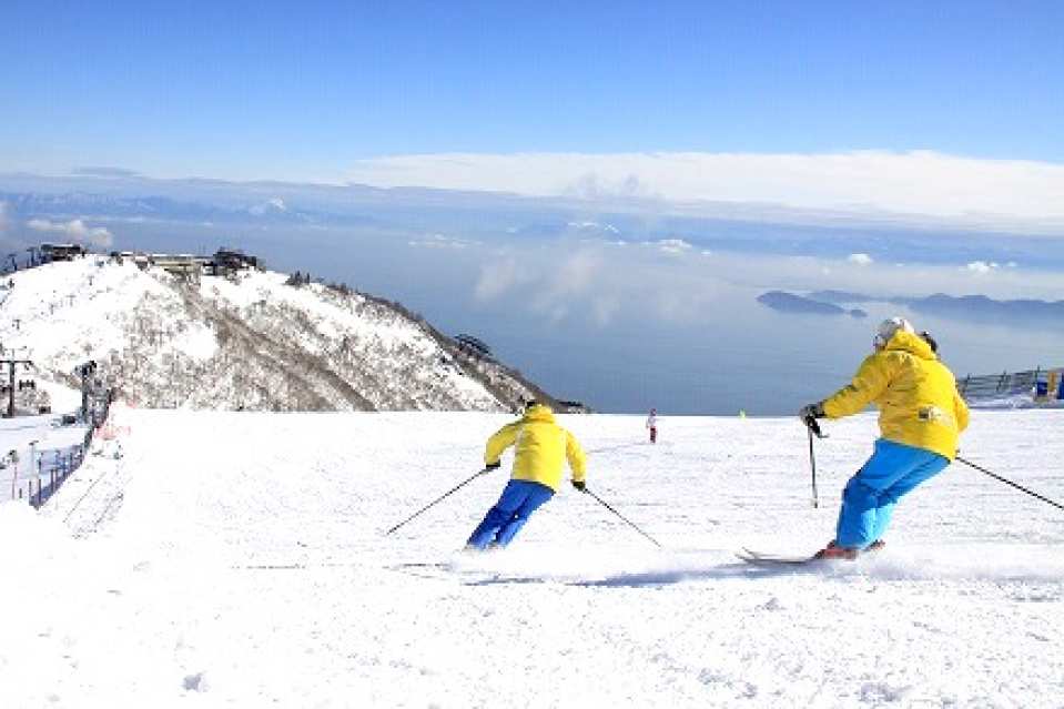   Ski down the thrilling trails